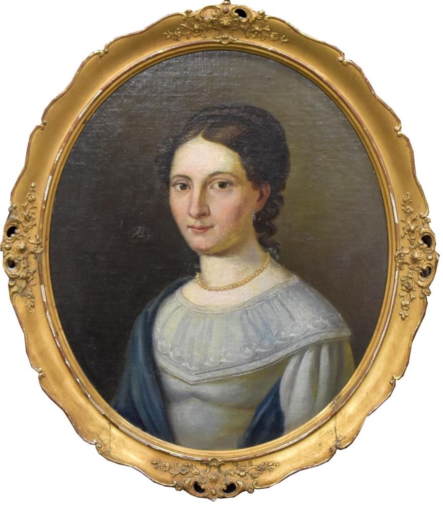 Carl Faust Damenporträt MutualArt