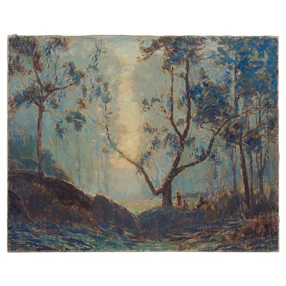 The Spirit of Fontainebleau by Leonard Ochtman