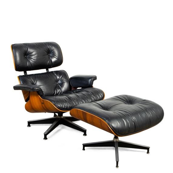 2PCS, EAMES FOR HERMAN MILLER 670 & 671 by Herman Miller