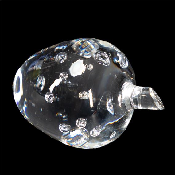 Steuben Glass | SET OF 6 STEUBEN HERITAGE CRYSTAL STRAWBERRIES (1974 ...