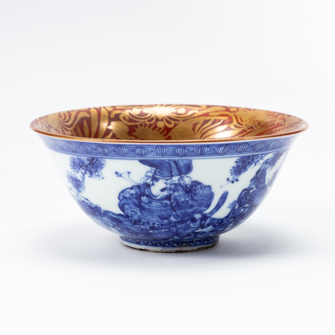 Eiraku Hozen JAPANESE L. EDO PERIOD KINRANDE BOWL, EIRAKU HOZEN