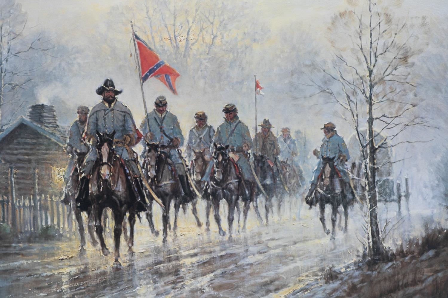 Gerald Harvey Jones 2 G.HARVEY CIVIL WAR THEMED POSTER LITHOGRAPHS