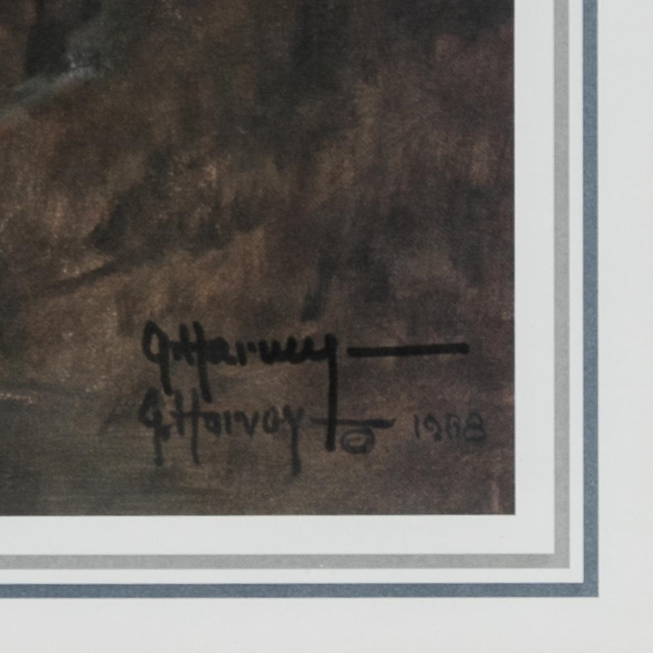 Gerald Harvey Jones 2 G.HARVEY CIVIL WAR THEMED POSTER LITHOGRAPHS