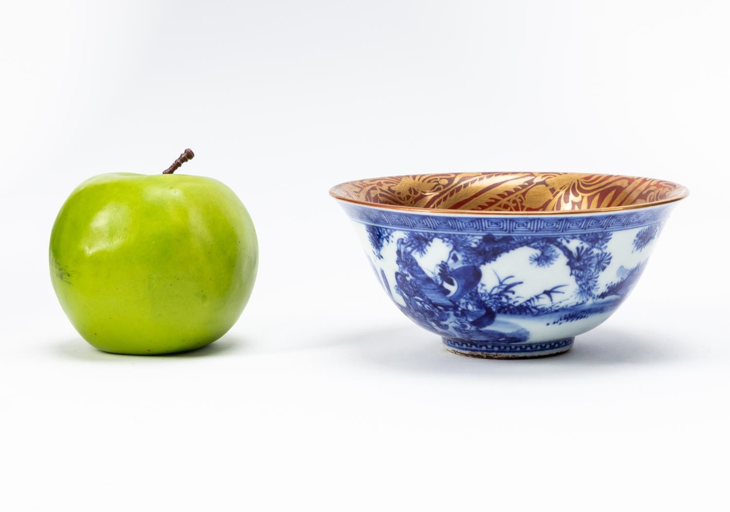 Eiraku Hozen JAPANESE L. EDO PERIOD KINRANDE BOWL, EIRAKU HOZEN