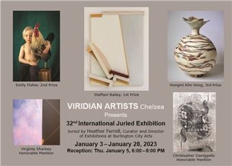 The 32nd Annual International Juried Exhibition - Viridian Artists Inc.
