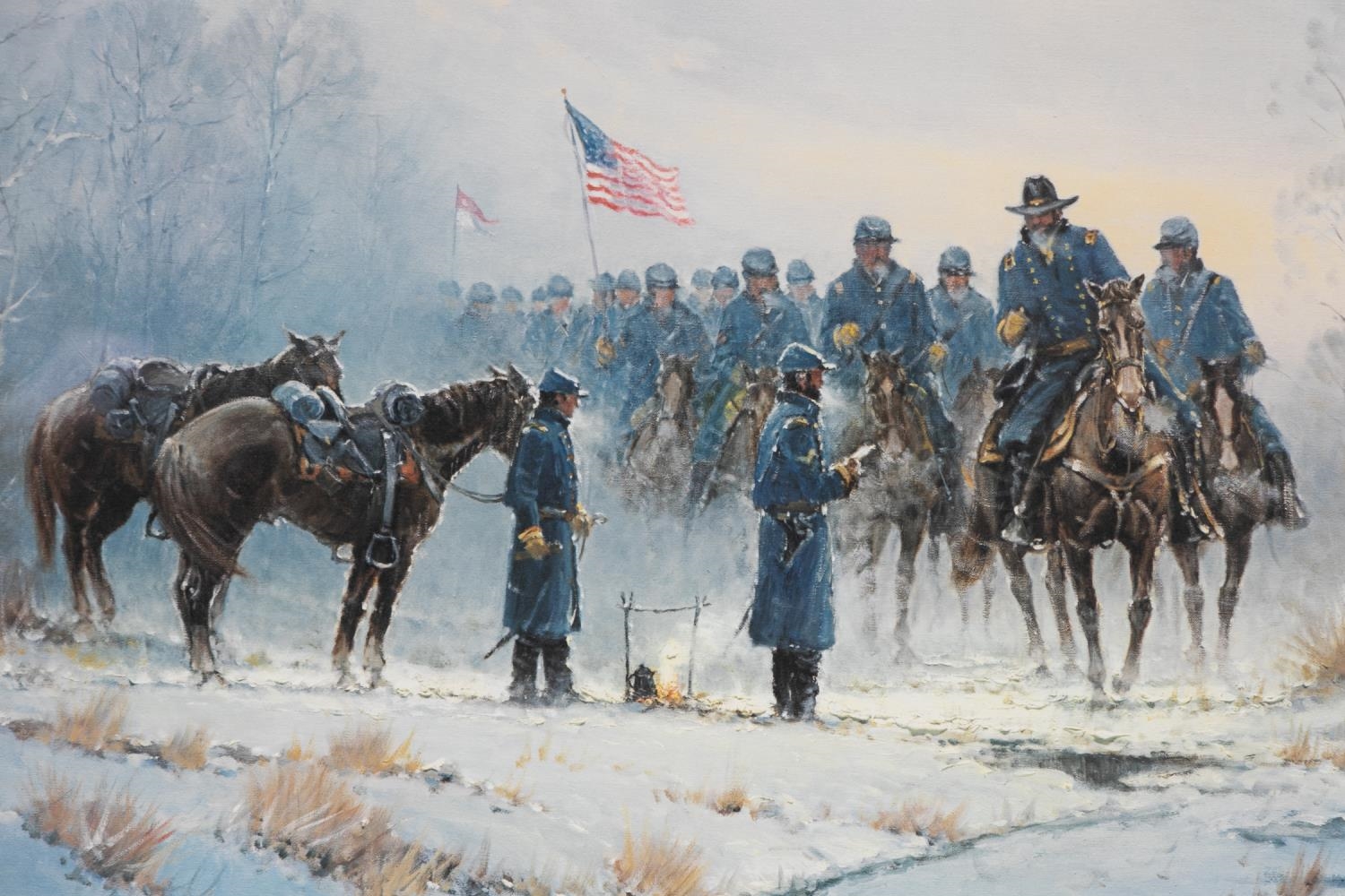 Gerald Harvey Jones 2 G.HARVEY CIVIL WAR THEMED POSTER LITHOGRAPHS