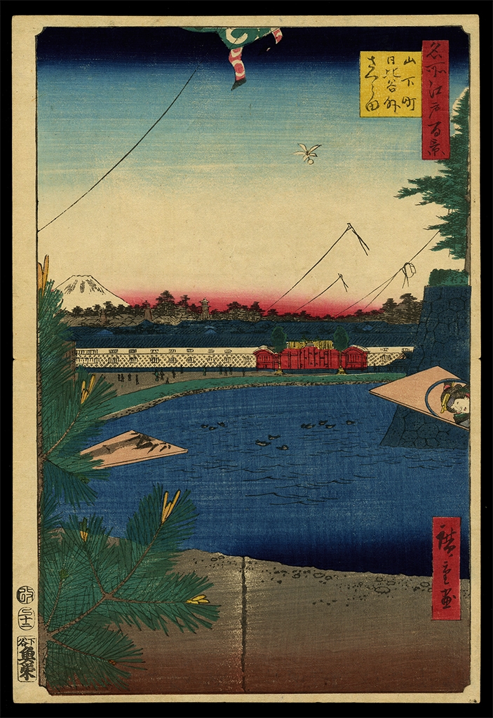 Ando Hiroshige - Sakurada from Yamashita-cho by Utagawa Hiroshige