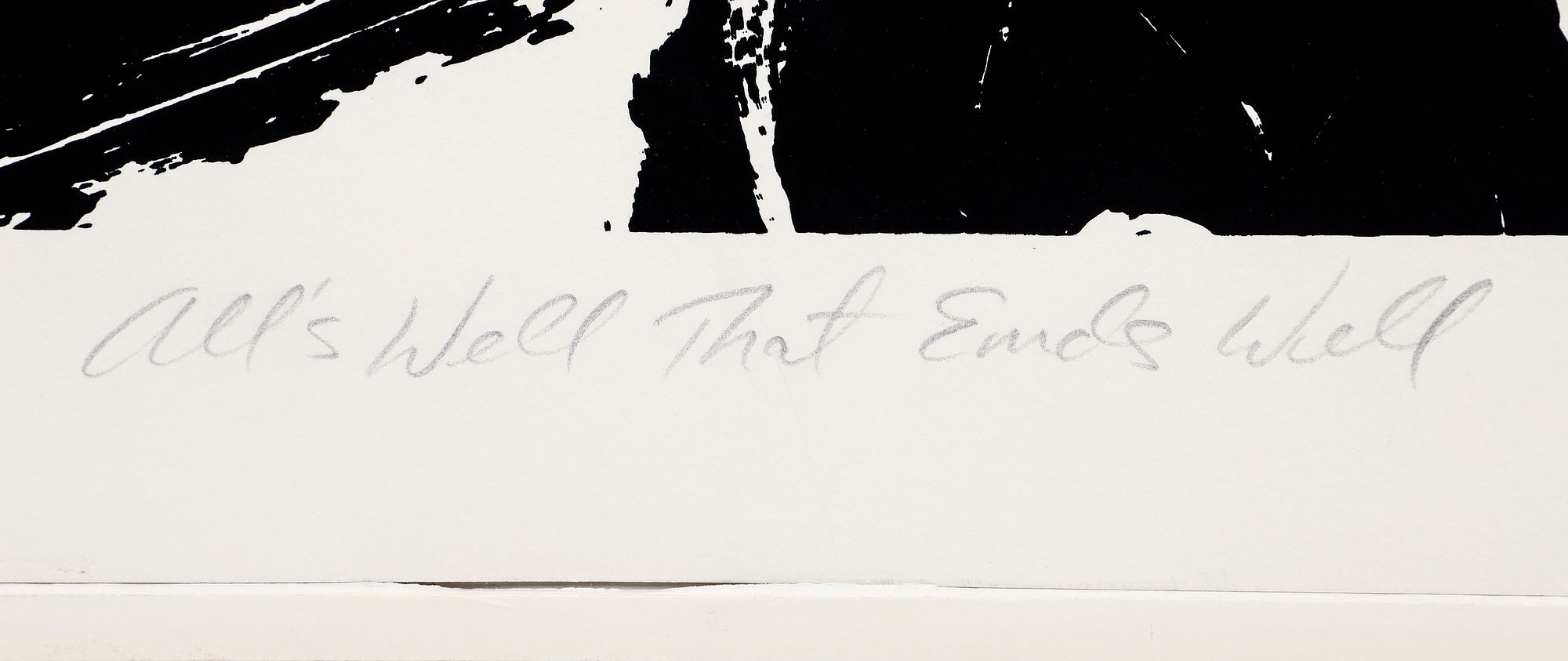 Ray Elman | All's Well That Ends Well (1981) | MutualArt