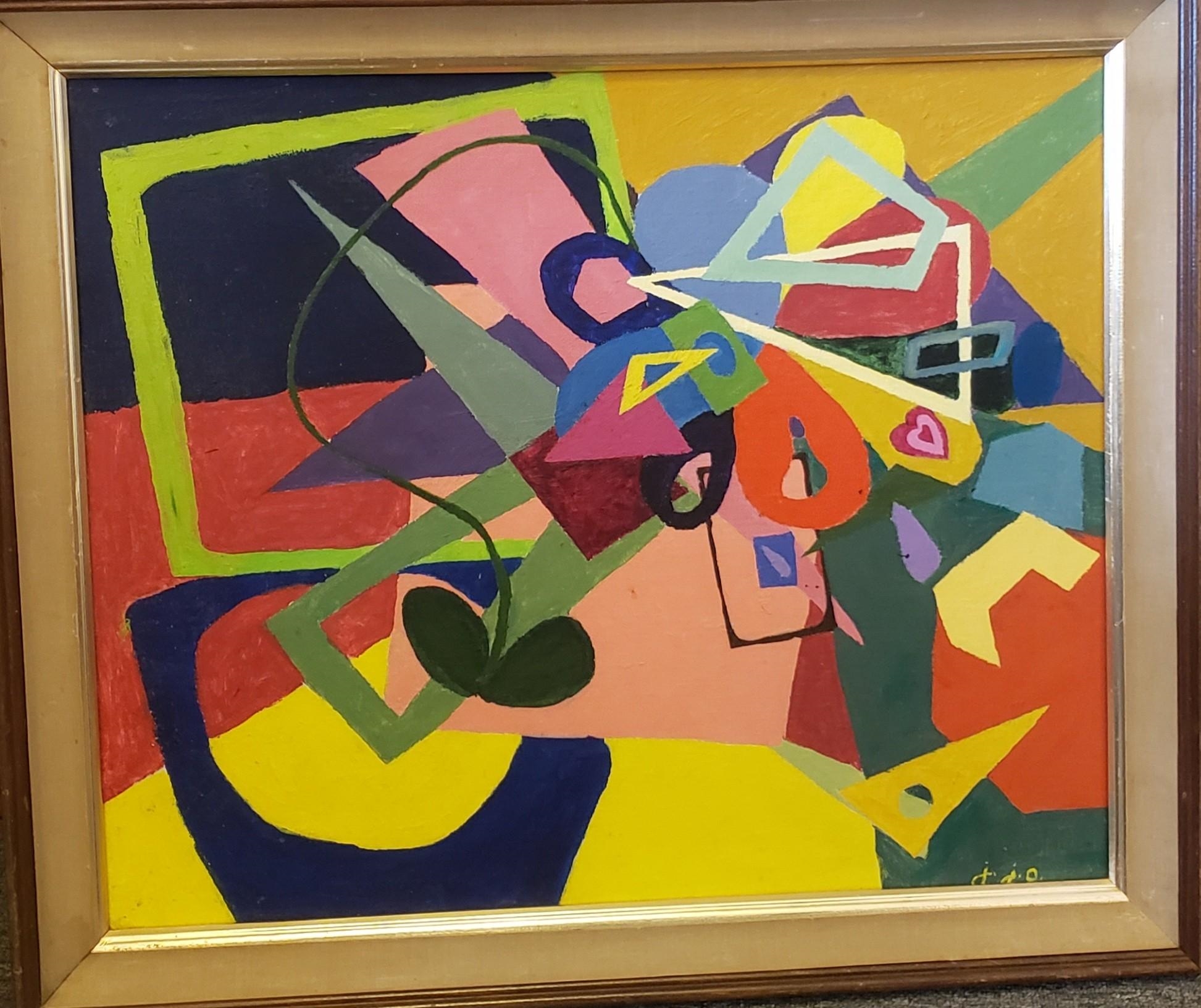 Stuart Davis | colorful abstract | MutualArt
