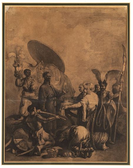 WYBÓR PRZEMYSŁAWA NA KRÓLA CZESKIEGO by Jean-Pierre Norblin de La Gourdaine, 1777