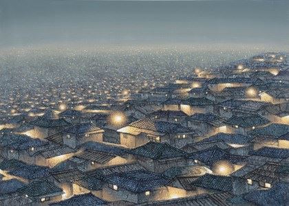 City-Disappearing Scenery 310 by Joung Young-Ju, 2021