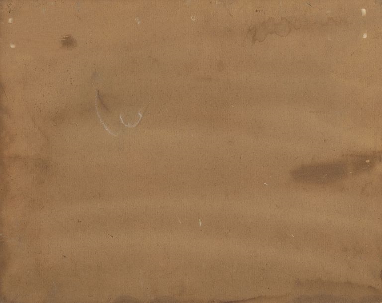 Artwork by Georges Petit, Edge of a river, Made of oil on cardboard