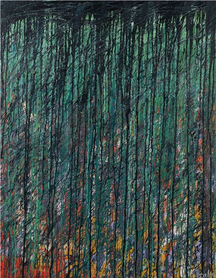 Rainsong VIII (Forest) by Harish Saluja, 1988