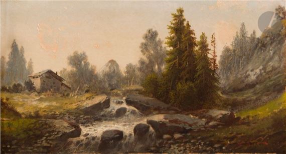 F. Roner | Landscapes by the river | MutualArt
