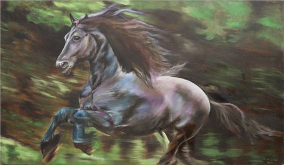 Letící vítr by Radka Kuželová, 2001