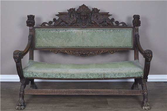 Canapé by Victor Aimone, circa 1901