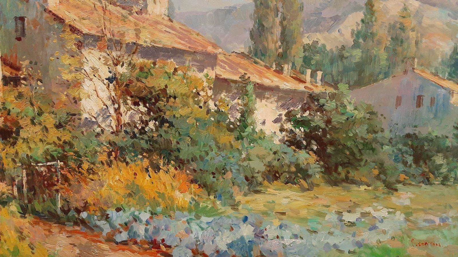 Artwork by P. Sexton, Campagne, 1999