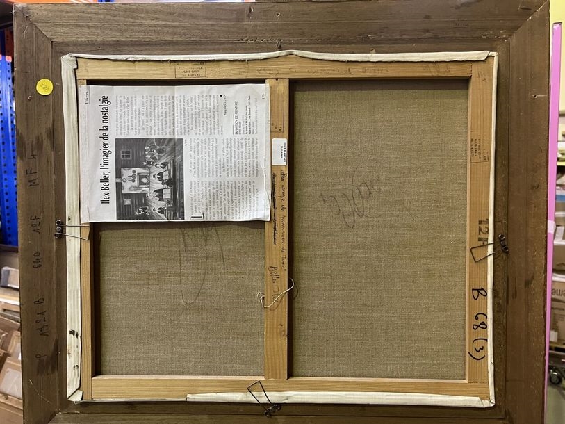 Artwork by Beller-ilex Chaim, The potato soup Oil on canvas, Made of oil on canvas