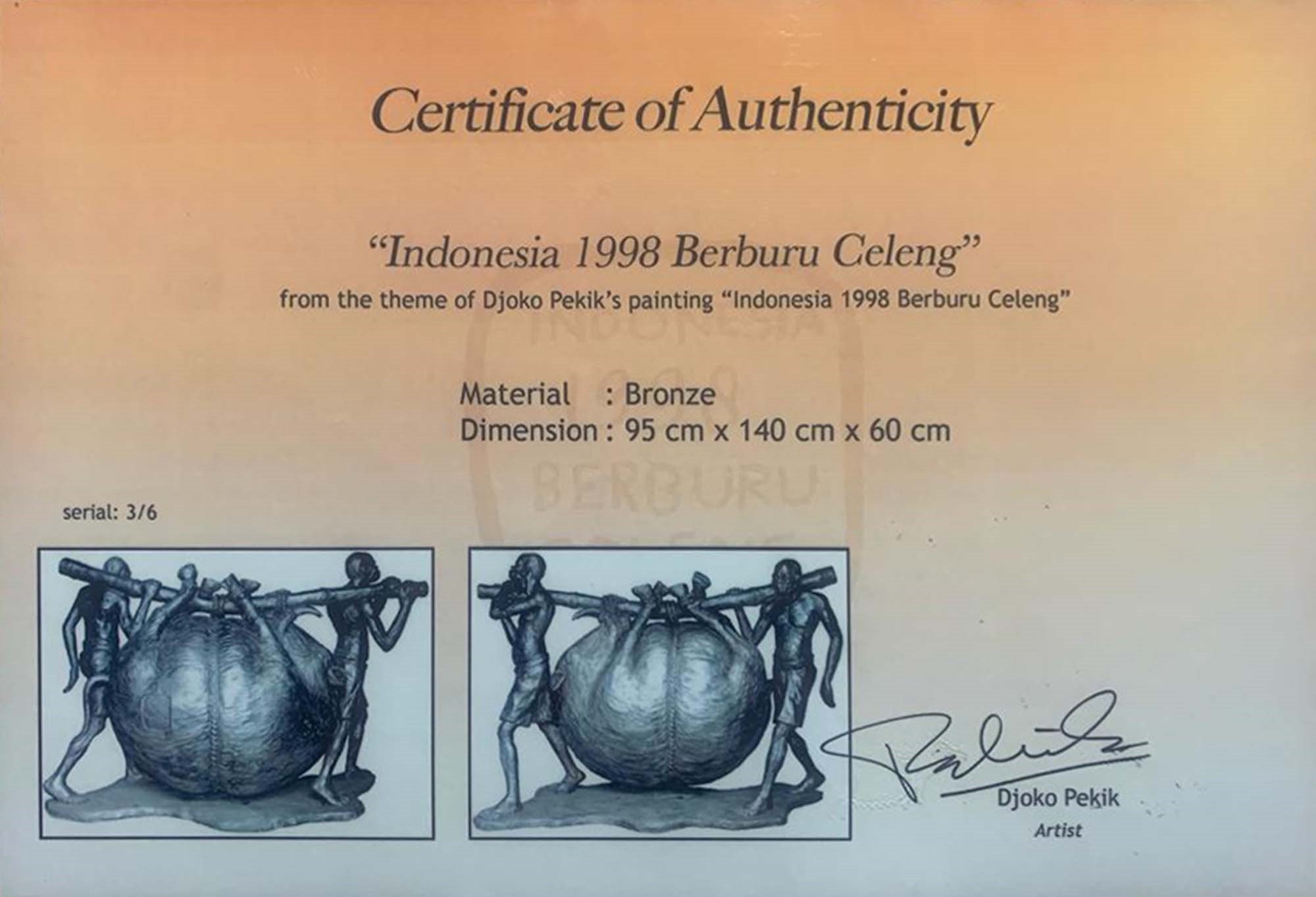 Djoko Pekik | Indonesia Berburu Celeng (1998) | MutualArt