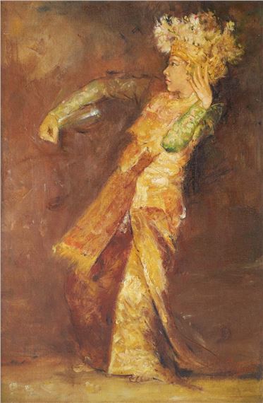 Balinese Dancer, 1961 by Trubus Sudarsono, 1961