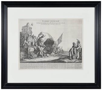 Floraes Gecks-Kap Afbeeldinge van 't wonderlijcke Iaer van 1637 doen d'eene Geck d'ander uytbroeyde - Pieter Nolpe