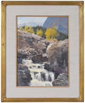 artist label verso - Phil Korell