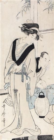Chushingura: Rokudanme by Kitagawa Utamaro, um 1800