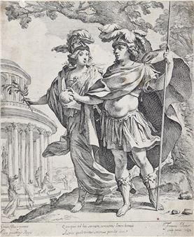 Minerva begleitet Ludwig XIII - Francis Perrier