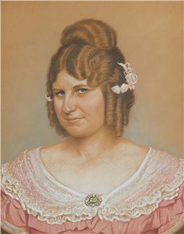 Bildnis der Emilie Hahn - Willy Georg Stieborsky