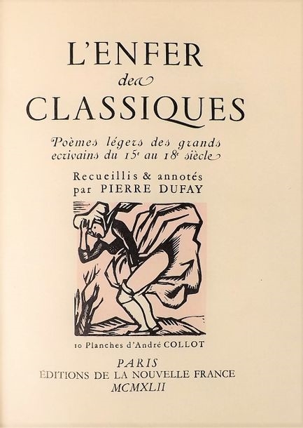 André Collot | Poèmes légers des grands écrivains du 15° au 18° siècle ...