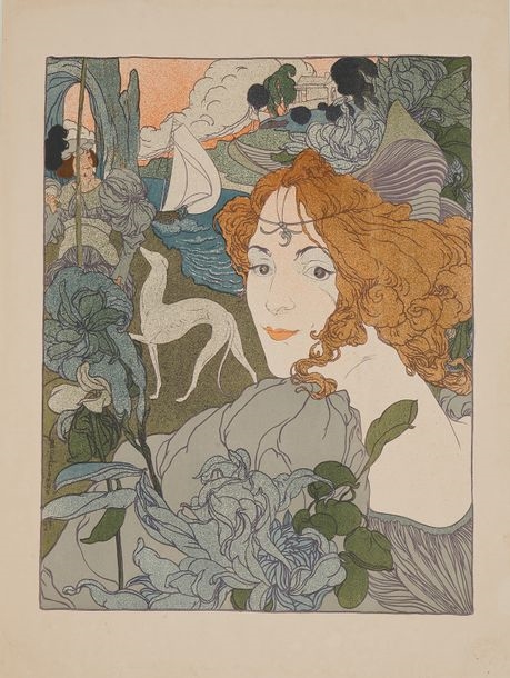 Georges de Feure | THE RETURN (1897) | MutualArt