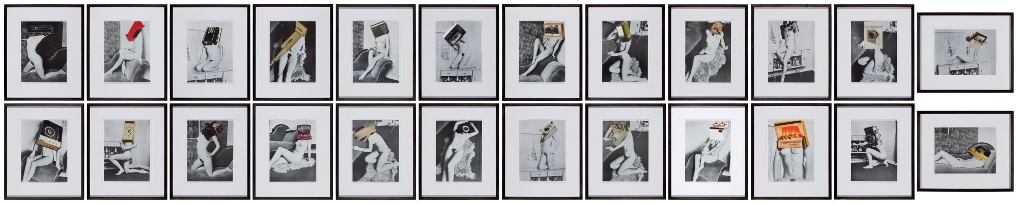 Artwork by Linder Sterling, Pretty Girls, Made of archival pigment prints