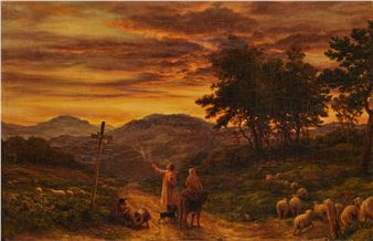 At the Crossroads - James Thomas Linnell
