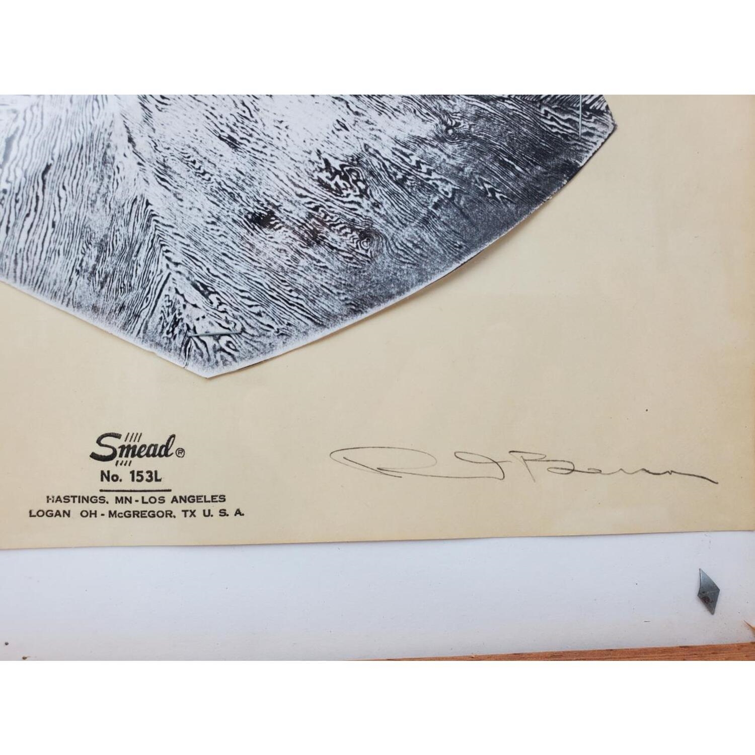Artwork by Robert Benson, Bodie Island Series Two 1976 Xerox 10 Feb 77, Made of Paper