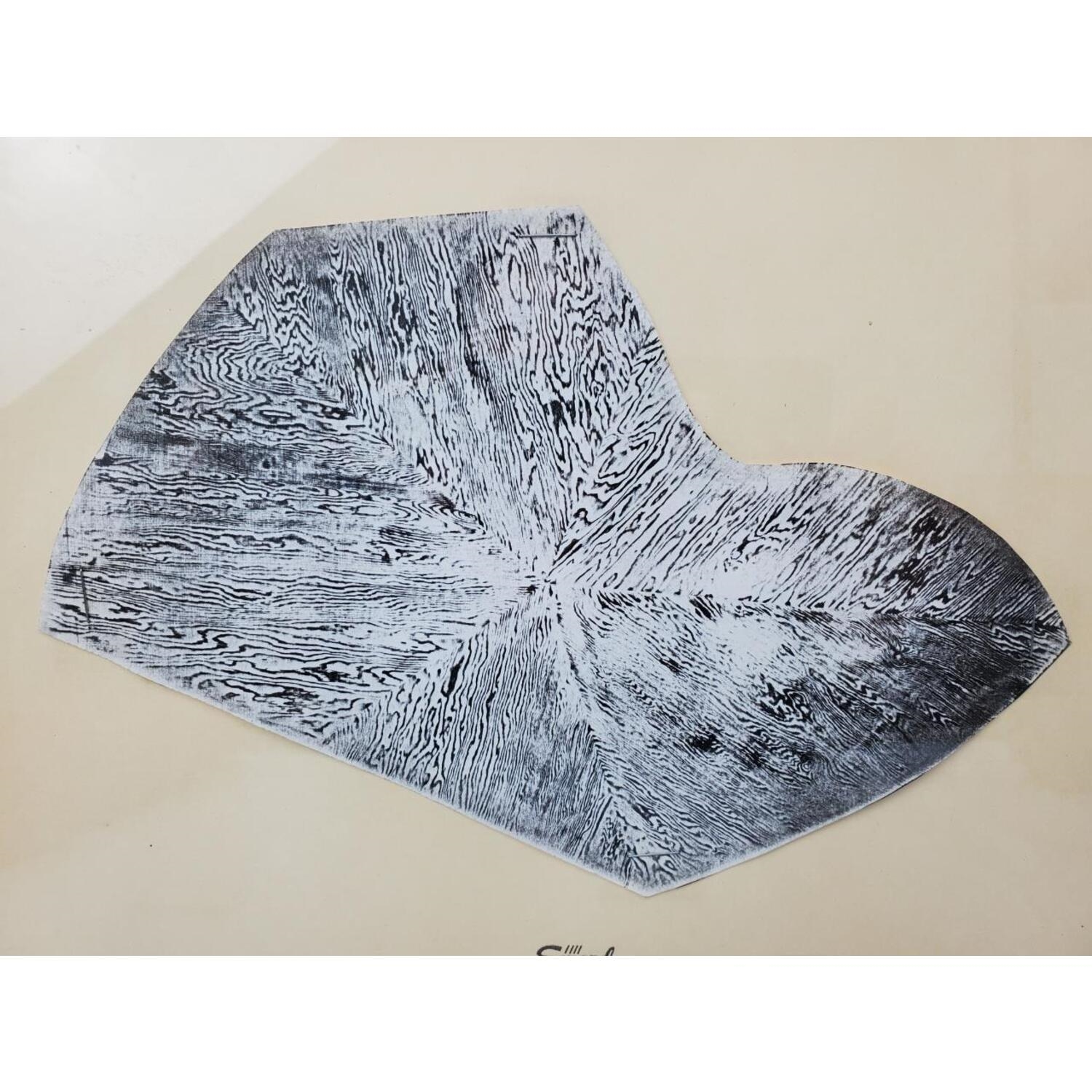 Artwork by Robert Benson, Bodie Island Series Two 1976 Xerox 10 Feb 77, Made of Paper