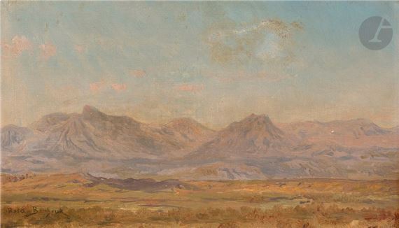 21 x 36 cm Provenance: Sale of the artist's studio, Paris, Galerie Georges Petit, Me Chevallier, May 30-June 2, 1900, no by Rosa Bonheur, 1900