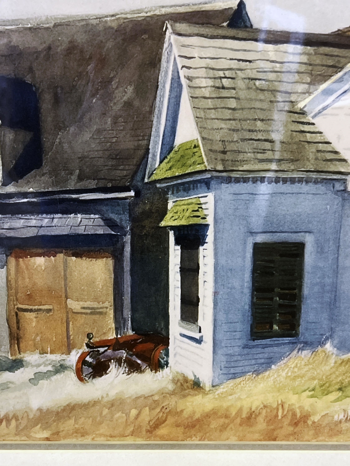 Edward Hopper EDWARD HOPPER PRINT OF HOUSE ON PAMET RIVER MutualArt