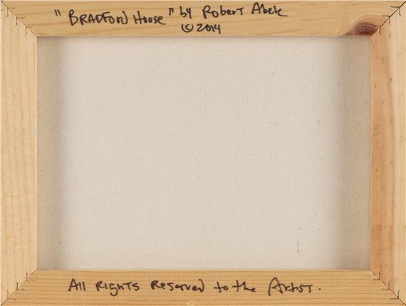 "Bradford House" by Robert Abele, dated 2014