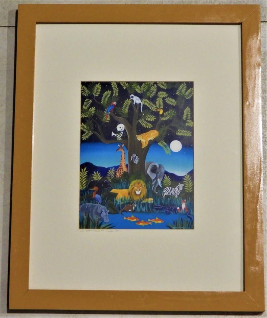 Roth Schindler | Framed lithograph signed Roth SCHINDLER and numbered ...
