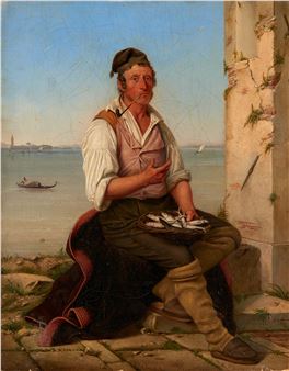 Pescatore veneziano - Ludwig Beniczky von Benicz
