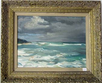 Crashing surf scene - Ralph von Lehmden