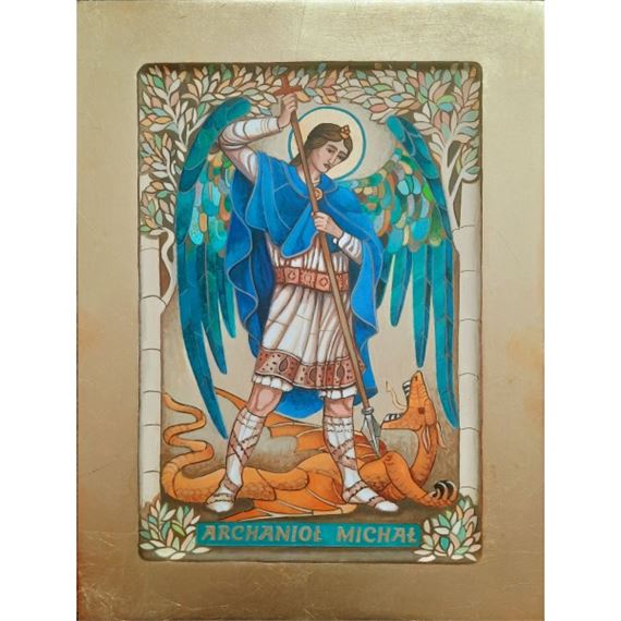 Archanioł Michał by Agnieszka Korczak-Ostrowska, 2022