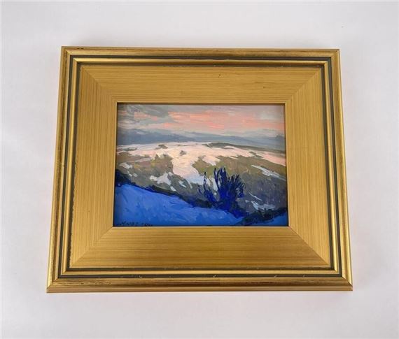 Taylor Lynde Oil on Board Melancholy of Inbetween