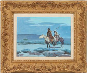 Shep Chadburn O/B Western Landscape, Search for Shelter - Shep Chadhorn