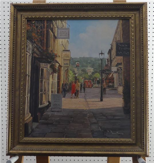 Old Lillyput Alley, Bath by Peter Donnithorne