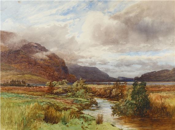 Gwellyn Lake North Wales by John Cuthbert Salmon