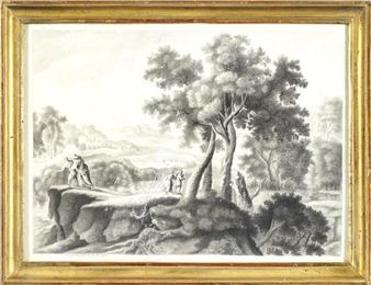 Ruines et paysage - Jean Decherche