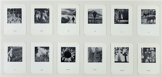 12 Postkarten by Hans-Peter Feldmann, 1973