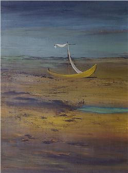 Verlassene Barke - Walter J. Moeschlin