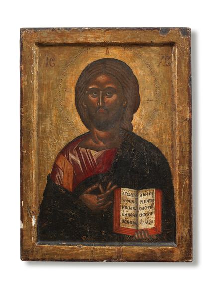 Christ Pantocrator by Cretan School, 17th Century, 18th century